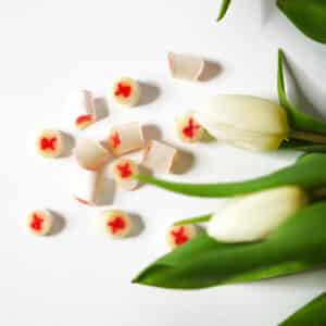 Bonbons mit Hasenmotiv
