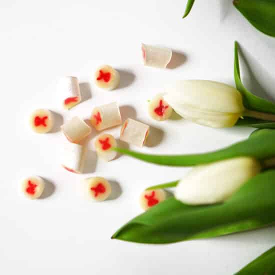 Bonbons mit Hasenmotiv